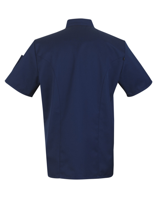 Veste de cuisine manches longues bleu foncé T0 Nero Robur