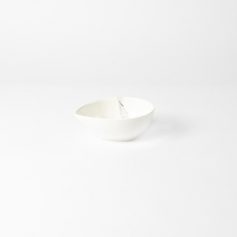 Bol blanc porcelaine Ø 10 cm Silk Accolade