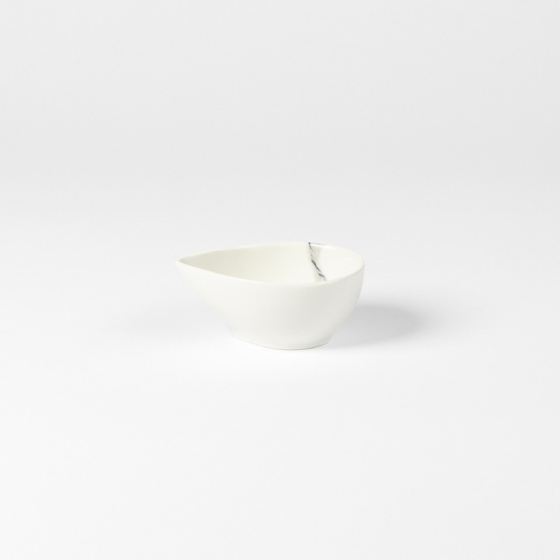 Bol blanc porcelaine Ø 10 cm Silk Accolade