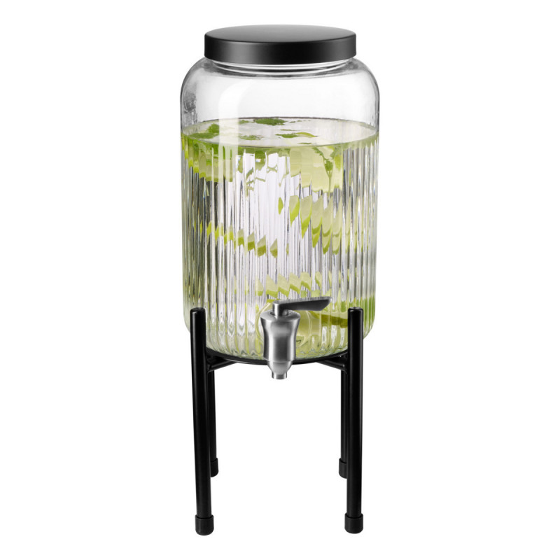 Distributeur à boisson inox noir Ø 16 cm 40 cm 3,8 L Industrial Aps