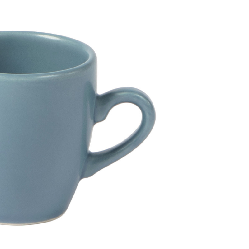 Tasse à café rond bleu Grès 11 cl Ø 6,4 cm Pulse Essentials Collection