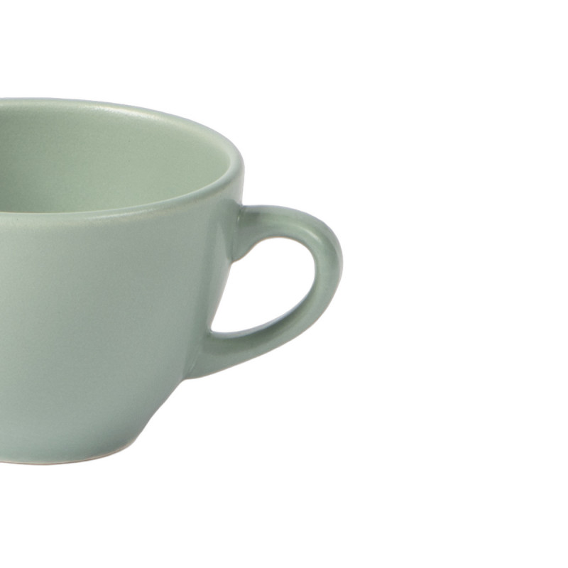 Tasse à thé rond vert Grès 21,5 cl Ø 9,2 cm Pulse Essentials Collection
