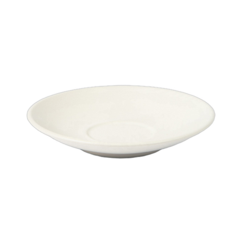 Sous tasse à thé rond crème Grès Ø 14,3 cm Pulse Essentials Collection