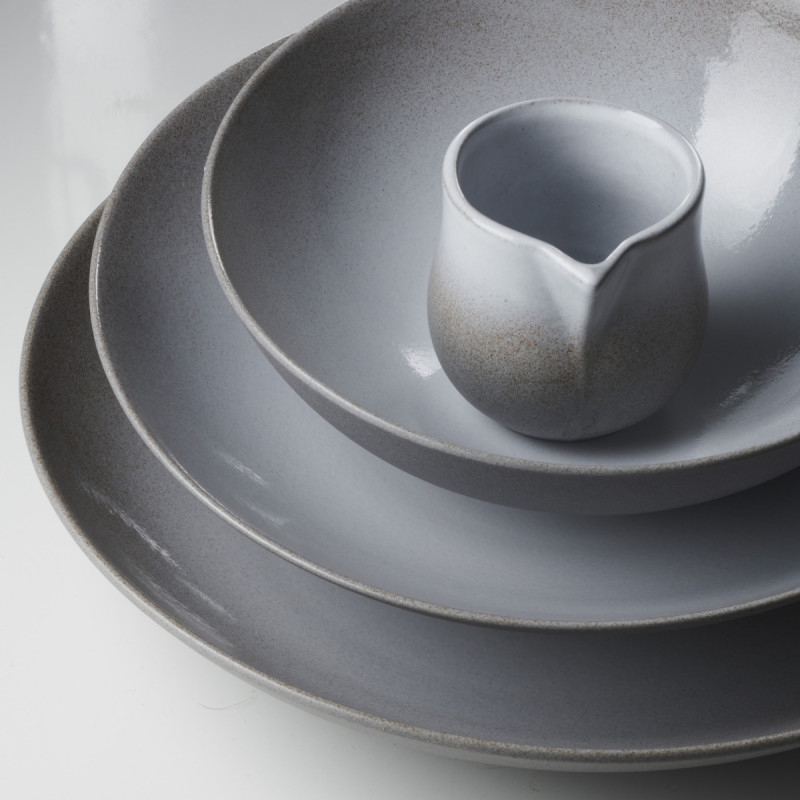 Mug rond blanc cumulus porcelaine culinaire 33 cl Ø 7,9 cm No.w2 Revol