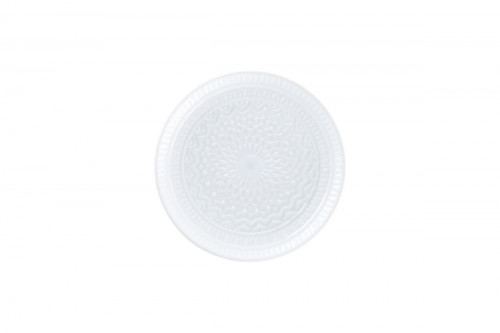 Assiette coupe plate rond blanc porcelaine Ø 15 cm Céleste Rak