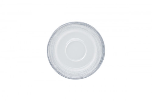 Sous tasse à espresso rond blanc porcelaine Ø 13 cm Sublime Rak