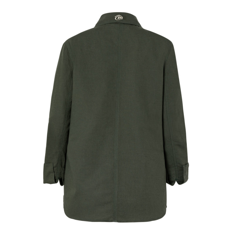 Veste manches longues vert émeraude T2 Healthy Molinel
