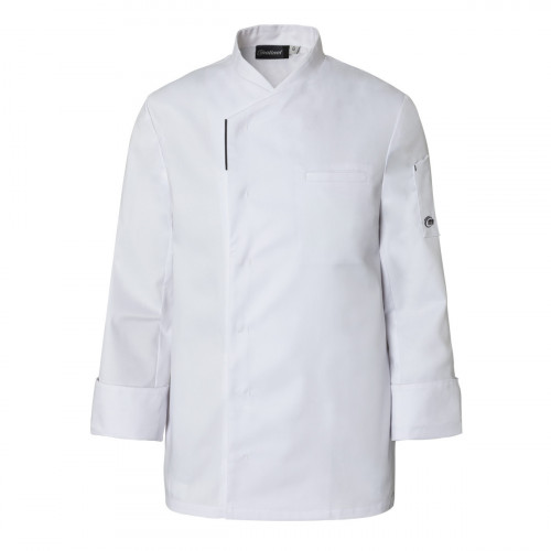 Veste de cuisine manches longues blanc T0 Reko Molinel