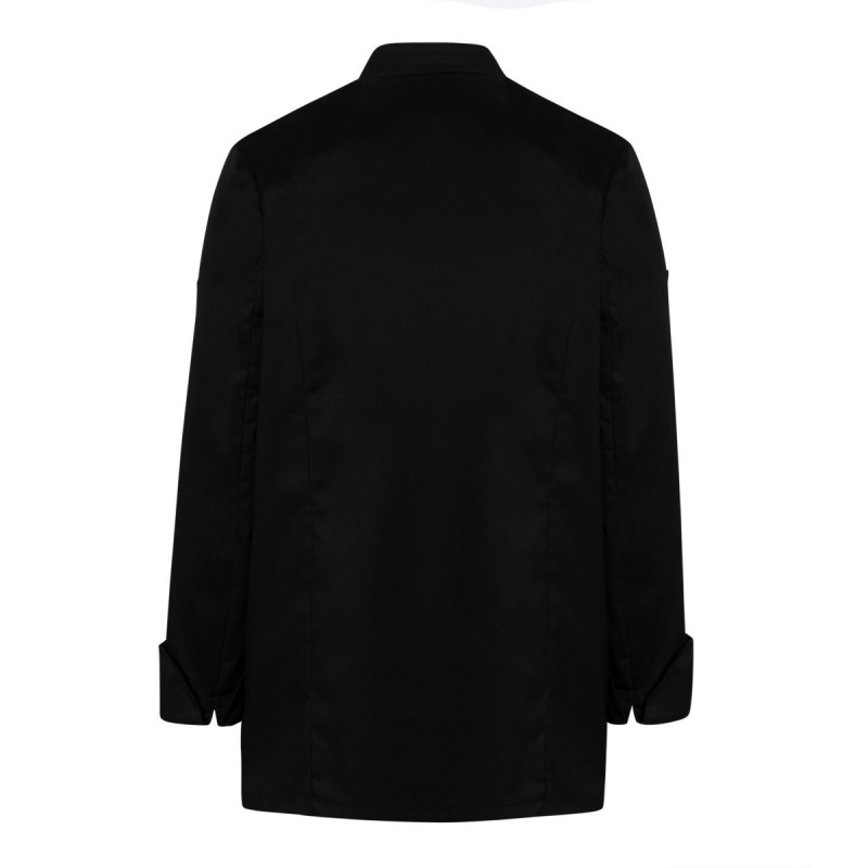 Veste de cuisine manches longues noir T7 Reko Molinel