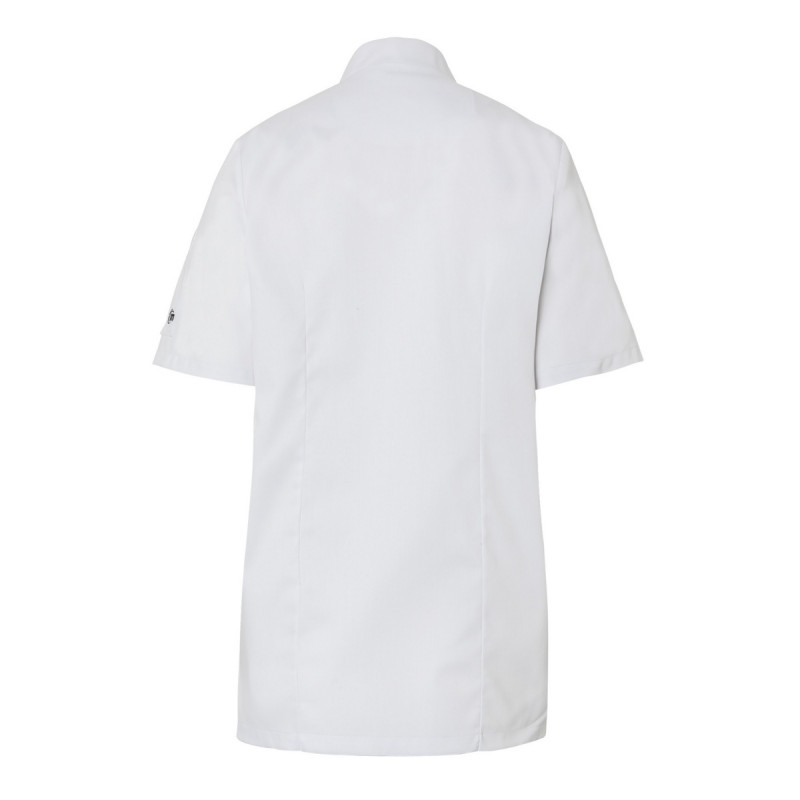 Veste de cuisine manches courtes blanc T1 Reko Molinel