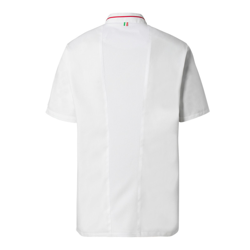 Veste de cuisine manches courtes blanc T6 Pesto Molinel