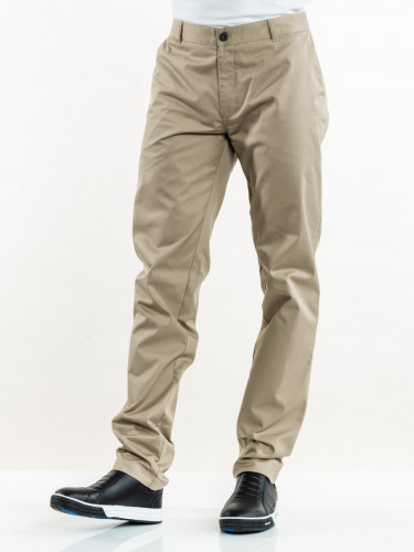 Pantalon de cuisine beige 50 Sabbia Chaud Devant