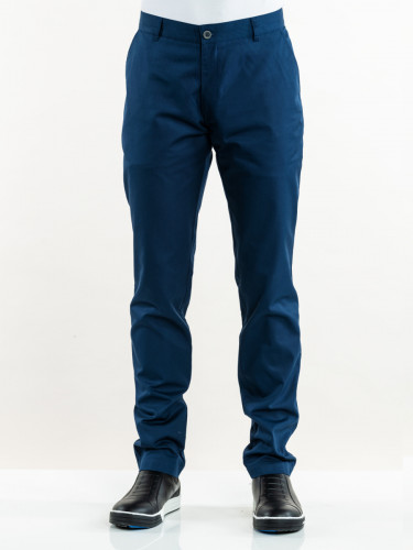 Pantalon de cuisine bleu marine 50 Marino Chaud Devant