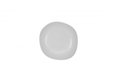 Assiette creuse organique Speckle porcelaine vitrifiée Ø 17 cm Between Rak