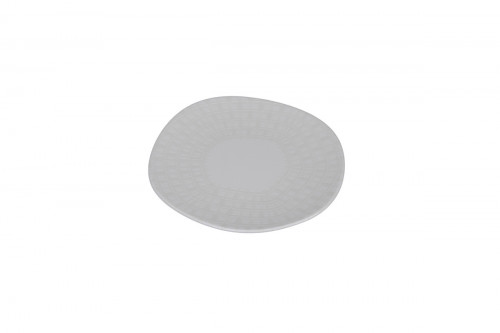 Assiette plate organique Nuance porcelaine vitrifiée Ø 15 cm Between Rak
