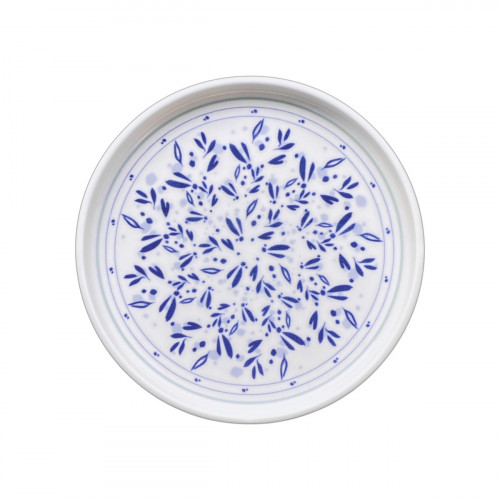 Assiette avec cloche rond Riviera porcelaine vitrifiée Ø 19,8 cm Rihla Rak