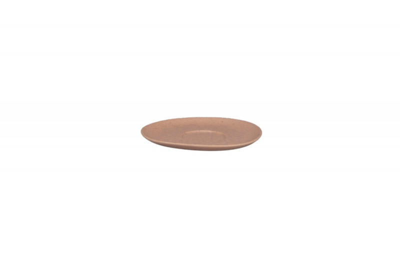 Sous tasse organique Fire porcelaine vitrifiée Ø 15 cm Between Colored Rak