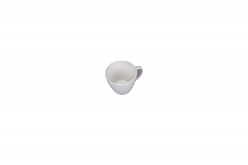 Tasse à espresso organique ivoire porcelaine vitrifiée 9 cl Ø 7 cm Between Rak