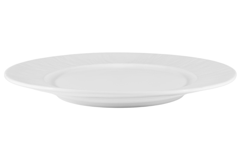 Assiette plate rond blanc porcelaine Ø 30,2 cm Pure White Proof