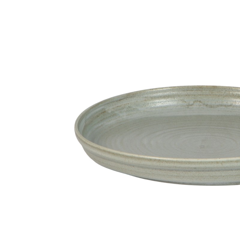 Assiette plate gris porcelaine Ø 23 cm Haven Urban Accolade